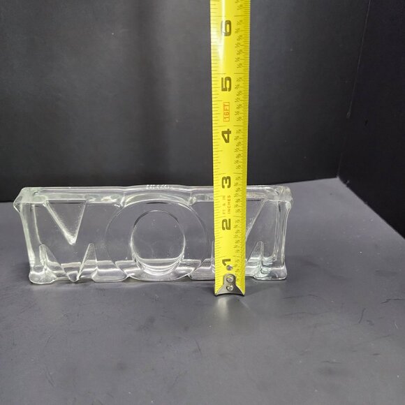 Vintage Avon MOM Fostoria Clear Glass Paperweight 1983 - Mother's Day Gift - Picture 5 of 5